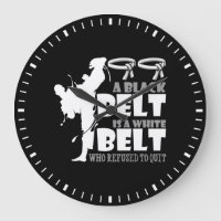 A Black Belt Is A White Belt