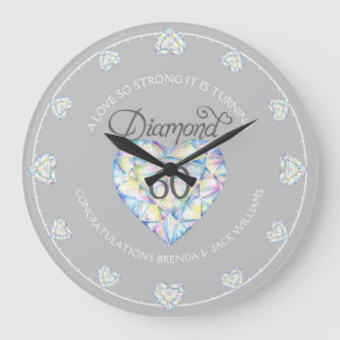 Grande Horloge Ronde A love so strong diamond wedding 60th