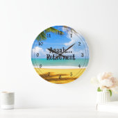 Grande Horloge Ronde Aaah...retraite et détente (Maison)