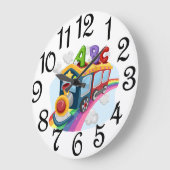 GRANDE HORLOGE RONDE ABC (Angle)