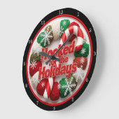 Grande Horloge Ronde Accompagné pour les fêtes (Angle)