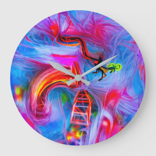 Grande Horloge Ronde Acrophobie