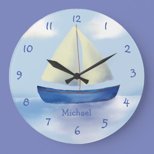 Grande Horloge Ronde Acrylic Wall Clock