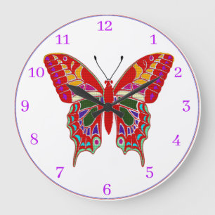 Grande Horloge Ronde Acrylic Wall Clock