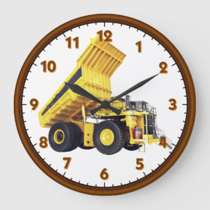 Grande Horloge Ronde Acrylic Wall Clock