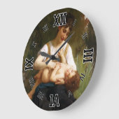 Grande Horloge Ronde Adolphus Child And Ado par William Bouguereau (Angle)