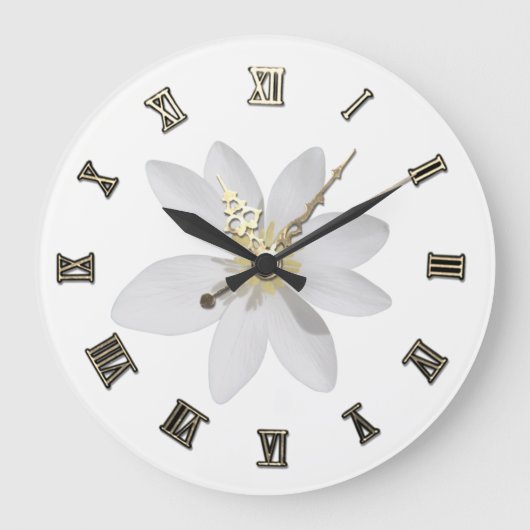 Grande Horloge Ronde Adorable Girly (Recto)