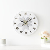 Grande Horloge Ronde Adorable Girly (Maison)