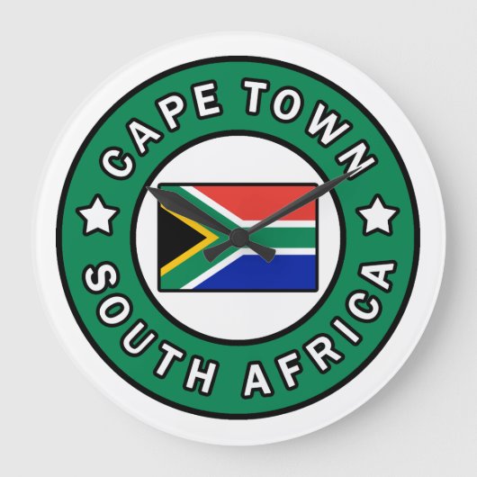 Grande Horloge Ronde Afrique du Sud du Cap (Recto)