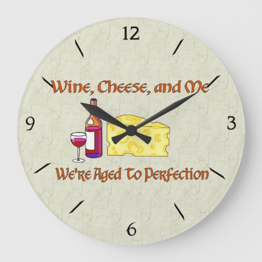 Grande Horloge Ronde Âgé à la perfection (Recto)