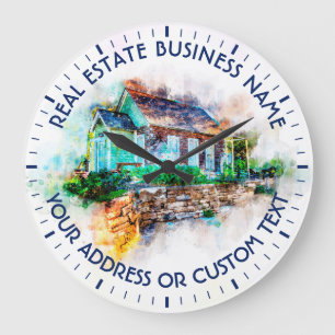 Grande Horloge Ronde Agence immobilière et raison sociale d'agent