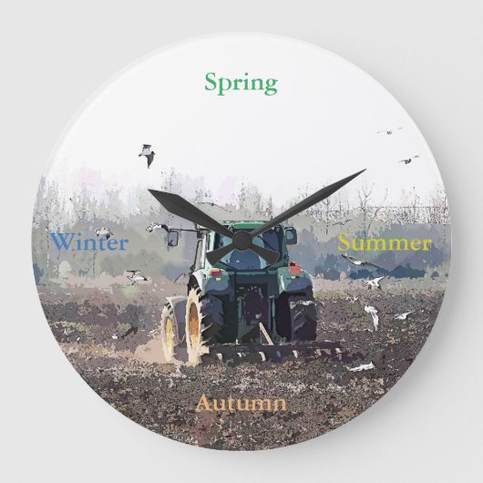 GRANDE HORLOGE RONDE AGRICULTURE (Recto)