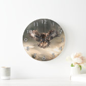 Grande Horloge Ronde Aigle d'or (Maison)