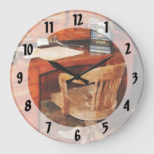 Grande Horloge Ronde Ajout d'une machine (Recto)