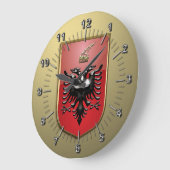 Grande Horloge Ronde Albanian Coat of arms (Angle)