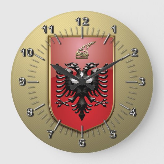 Grande Horloge Ronde Albanian Coat of arms (Recto)