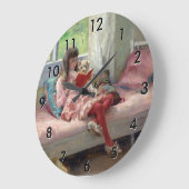 Grande Horloge Ronde Albert Edelfeel - Les bons amis (Angle)