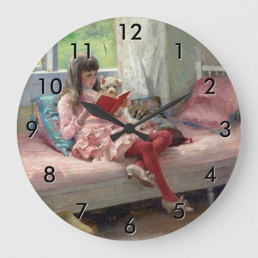 Grande Horloge Ronde Albert Edelfeel - Les bons amis (Recto)