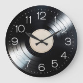 Grande Horloge Ronde Album Black Vinyl Record (Recto)