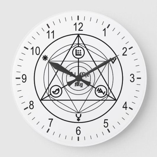 Grande Horloge Ronde Alchemy manifesto (Recto)