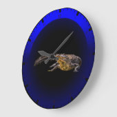 Grande Horloge Ronde Alligator de Floride (Angle)