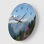 Grande Horloge Ronde Alpes - suisse (Angle)