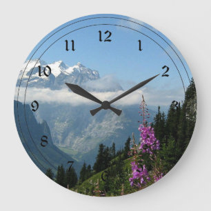 Grande Horloge Ronde Alpes - suisse