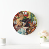 Grande Horloge Ronde Alphonse Mucha Bieres De La Meuse (Maison)