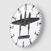 Grande Horloge Ronde Altimètre P-38 (Angle)