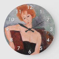 Amedeo Modigliani - Robe de soirée pour filles rou