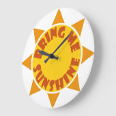 Grande Horloge Ronde Amenez-moi l'horloge solaire (Angle)