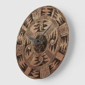Grande Horloge Ronde American Indian Basket design (Angle)
