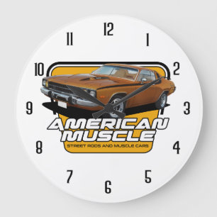 Grande Horloge Ronde American Muscle Roadrunner