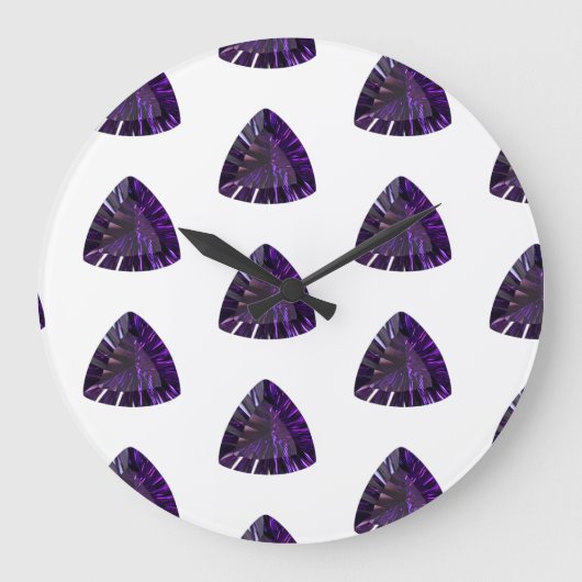 Grande Horloge Ronde Améthyste, février Pierre de naissance violet gran (Recto)
