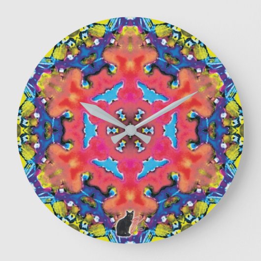 Grande Horloge Ronde Amonium Kaleidoscope (Recto)