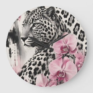 Grande Horloge Ronde Amour de LeoOrchid