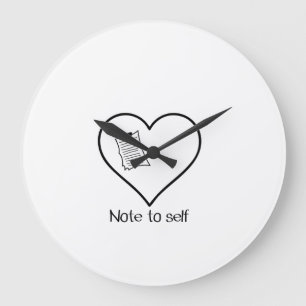 Grande Horloge Ronde amour de soi