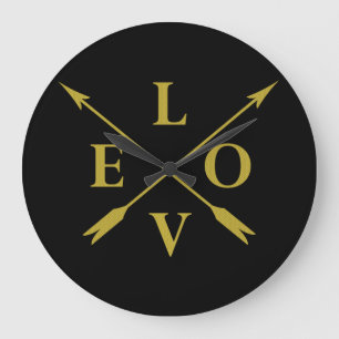 Grande Horloge Ronde Amour monogramme