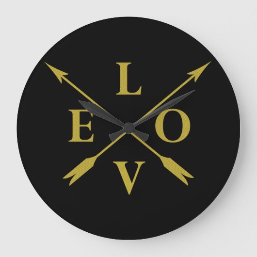 Grande Horloge Ronde Amour monogramme (Recto)