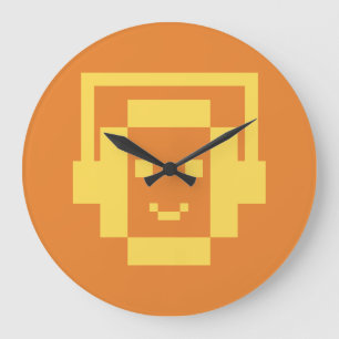 Grande Horloge Ronde Amoureux de la musique