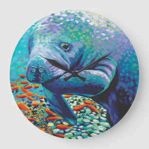 Grande Horloge Ronde Amoureux de mer II