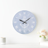 Grande Horloge Ronde Anchor Nautical (Maison)