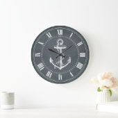 Grande Horloge Ronde Anchor nautical (Maison)
