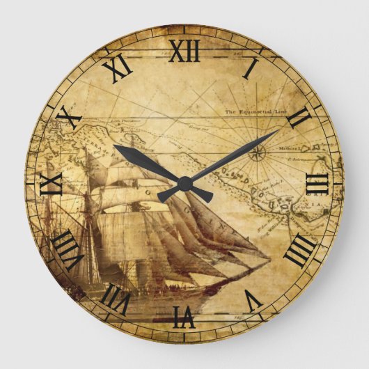 Grande Horloge Ronde Ancienne navigation (Recto)
