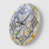 Grande Horloge Ronde ancient ceramic ethnic (Angle)