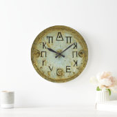 Grande Horloge Ronde Ancient Greek (Maison)