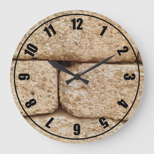 Grande Horloge Ronde Ancient Greek Stones (Recto)