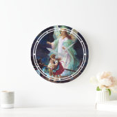 Grande Horloge Ronde Ange gardien (Maison)