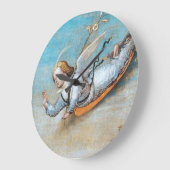 GRANDE HORLOGE RONDE ANGEL D'ANNONCIATION DE VOL (Angle)