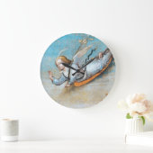 GRANDE HORLOGE RONDE ANGEL D'ANNONCIATION DE VOL (Maison)